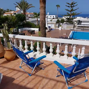 First Line Floor With Amazing Sea View Air Conditioned Just 50m From The Costa Adeje (Tenerife)